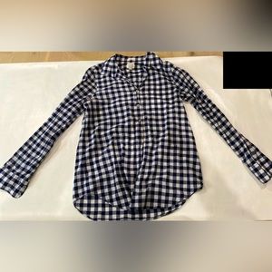 J. Crew gingham button down